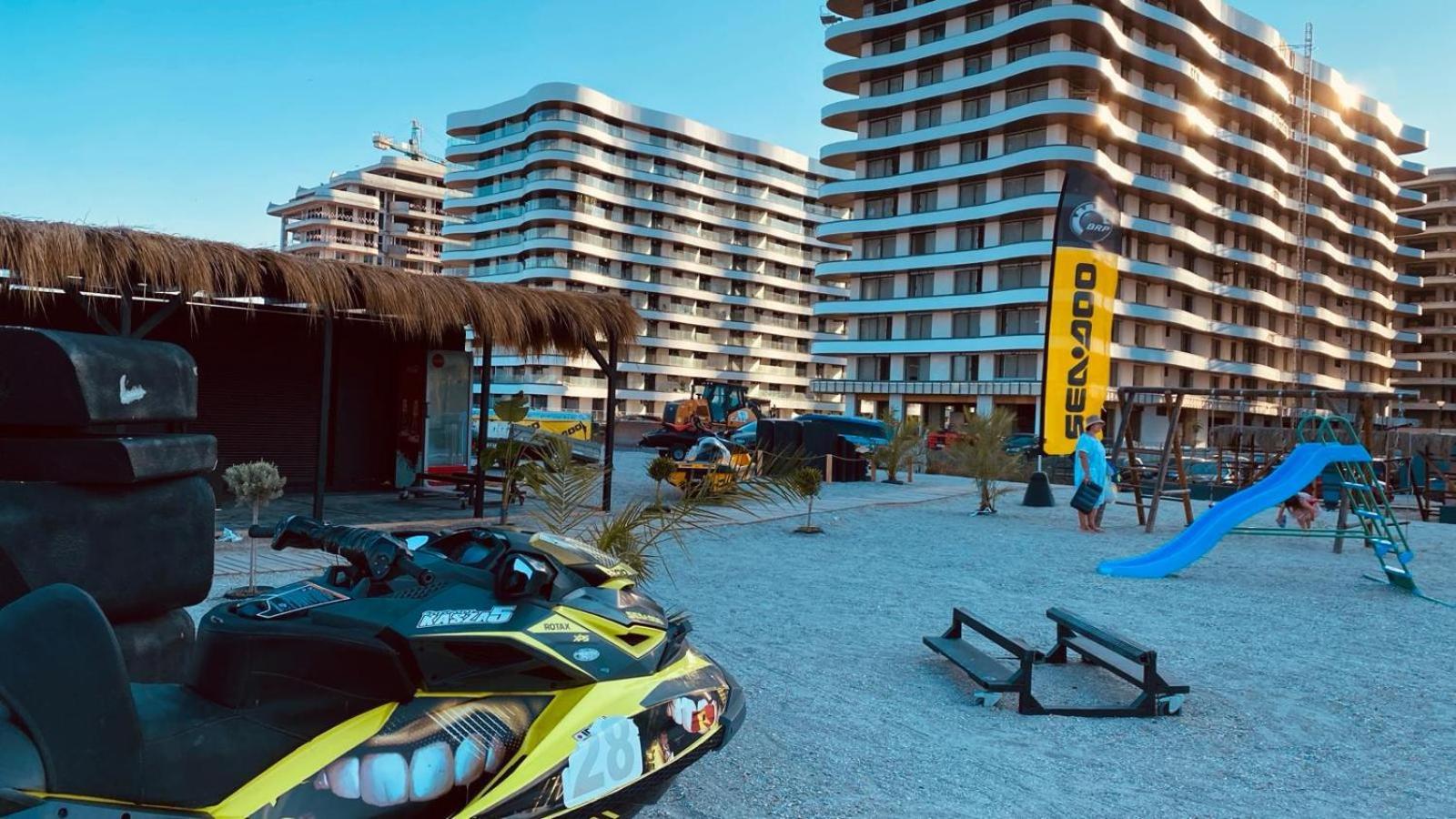 Ferienwohnung Eva Del Mar - Sea View - Mamaia Nord Exterior foto